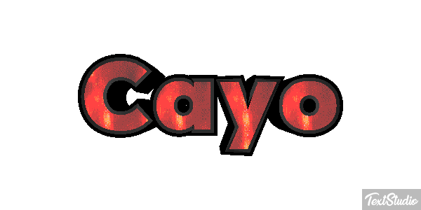 Cayo Efecto de texto