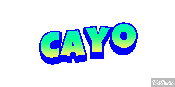 Cayo Efecto de texto
