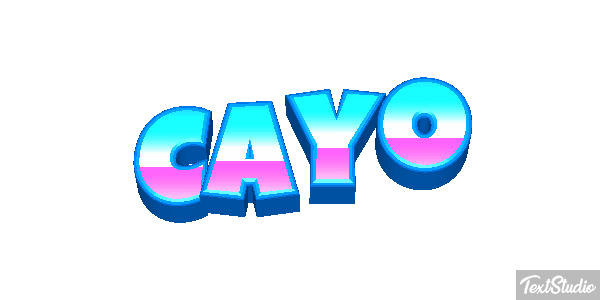Cayo Efecto de texto