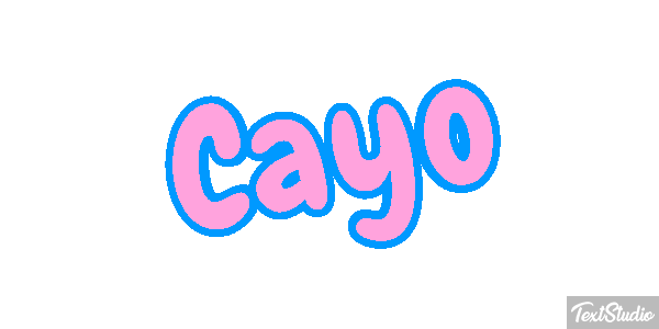 Cayo Efecto de texto