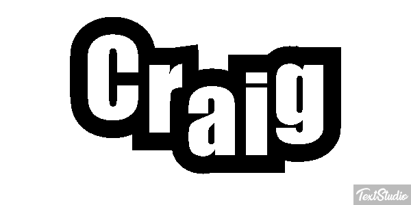 Craig Text effect