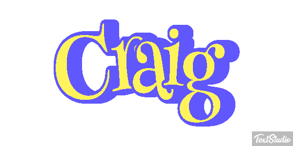 Craig Text effect