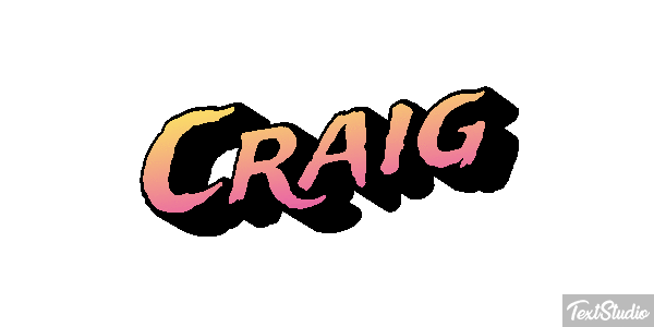 Craig Text effect
