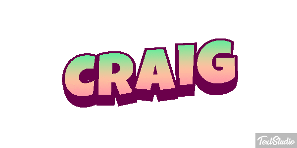 Craig Text effect