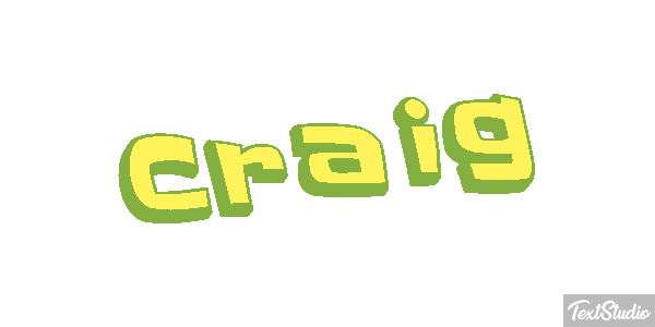 Craig Text effect