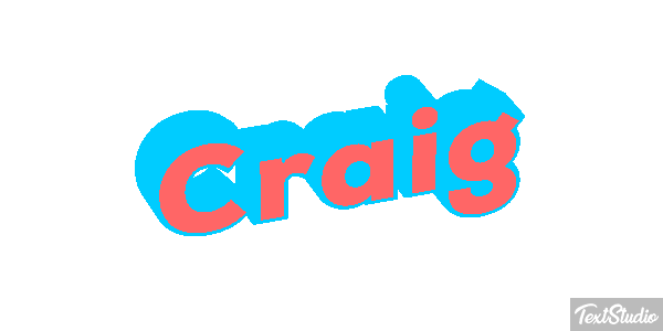 Craig Text effect