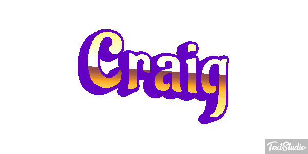 Craig Text effect