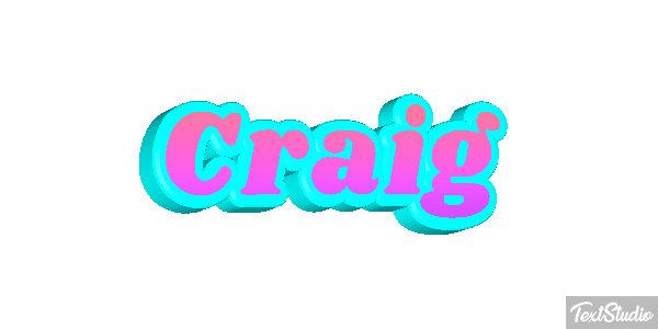 Craig Text effect