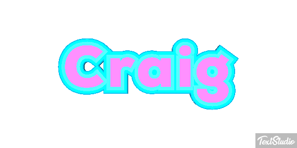 Craig Text effect