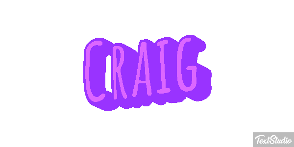 Craig Text effect