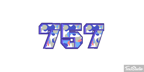 757 Texteffekt