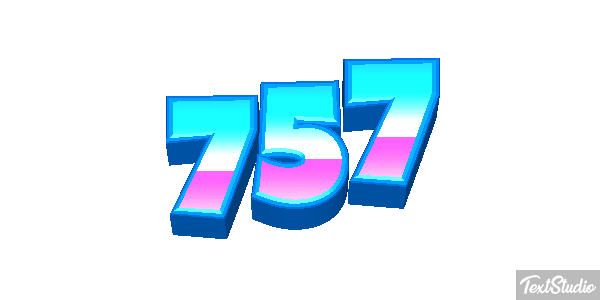 757 Texteffekt