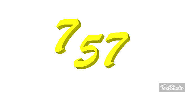 757 Texteffekt