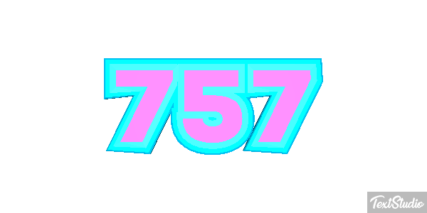 757 Texteffekt