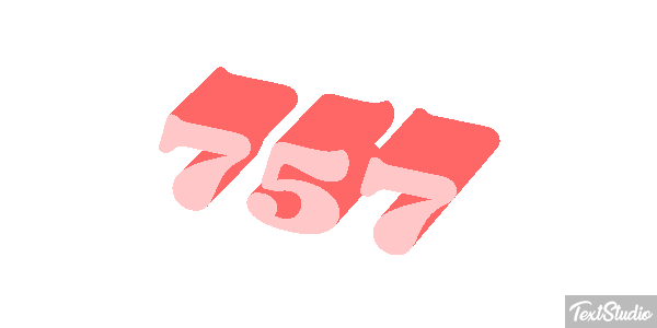 757 Texteffekt