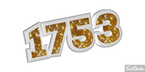 1753 Texteffekt