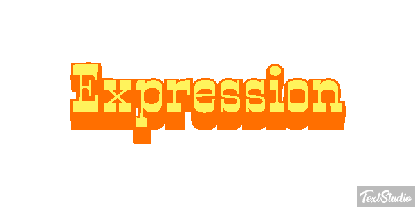 Expression テキスト効果