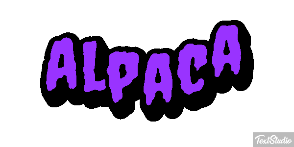 Alpaca Metin efekti