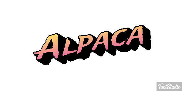 Alpaca Metin efekti