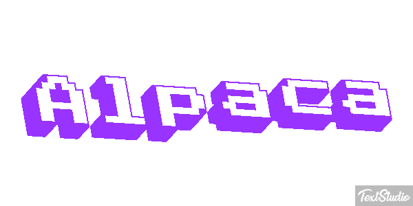 Alpaca Metin efekti