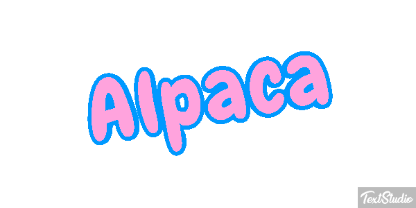 Alpaca Metin efekti