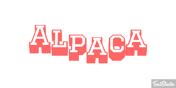 Alpaca Metin efekti