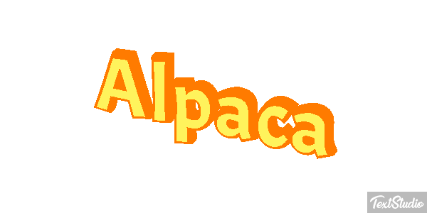 Alpaca Metin efekti