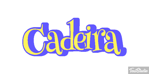 Cadeira Efeito do texto