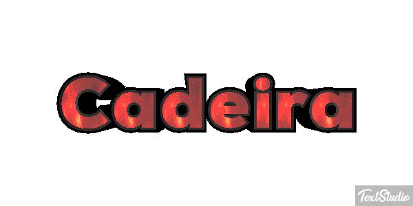 Cadeira Efeito do texto