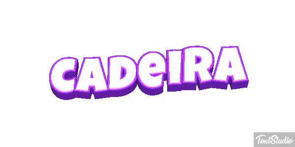 Cadeira Efeito do texto