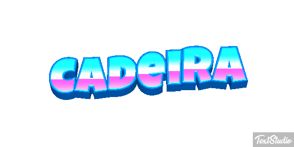 Cadeira Efeito do texto