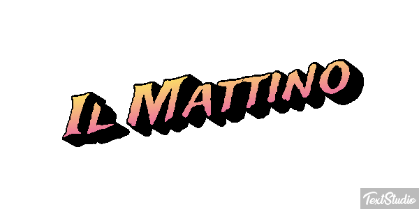Il Mattino Effetto testo