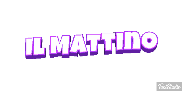 Il Mattino Effetto testo