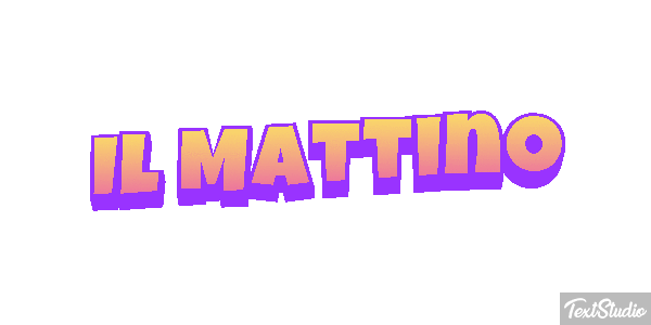 Il Mattino Effetto testo