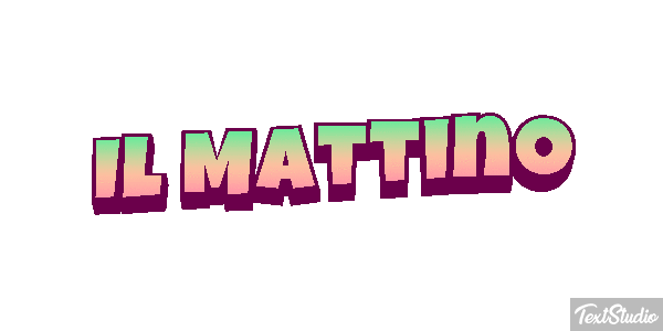 Il Mattino Effetto testo
