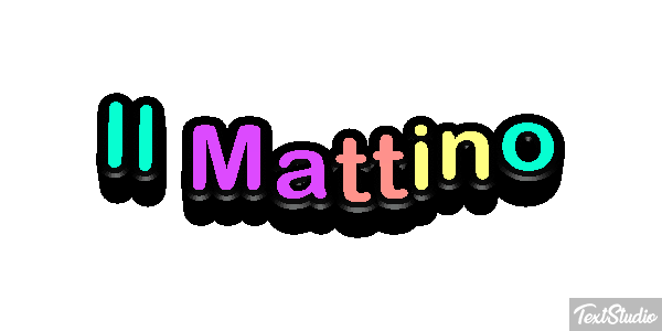 Il Mattino Effetto testo