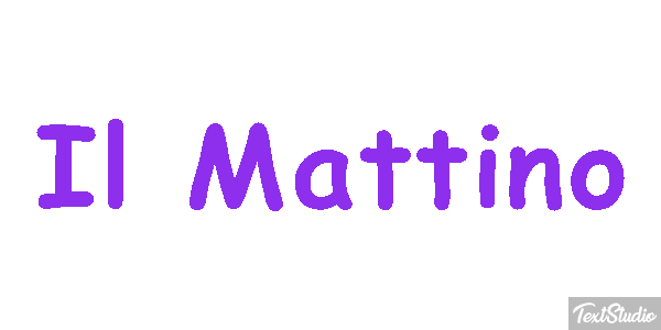 Il Mattino Effetto testo