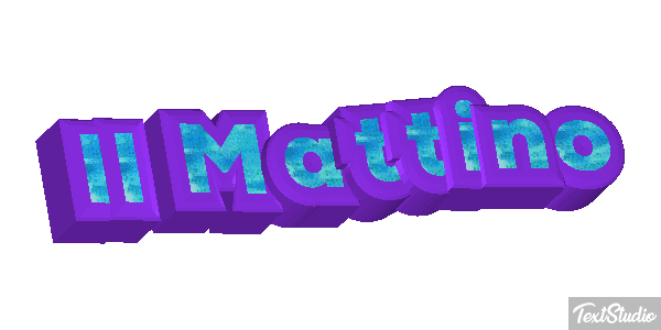 Il Mattino Effetto testo