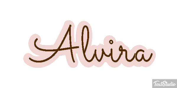 Alvira Tekst effect