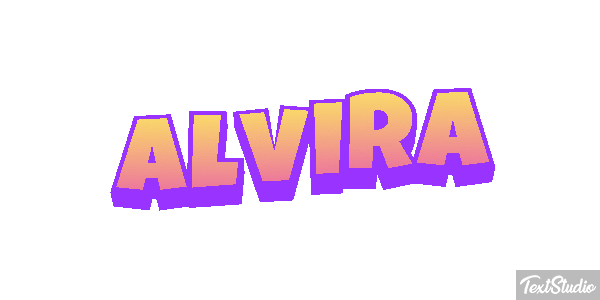 Alvira Tekst effect