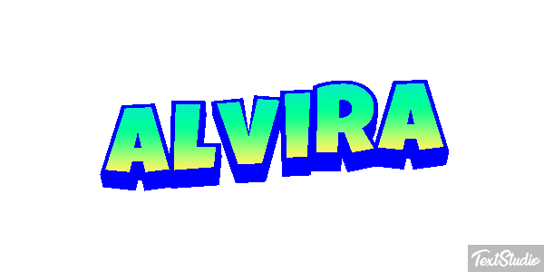 Alvira Tekst effect