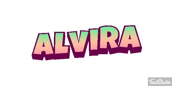 Alvira Tekst effect