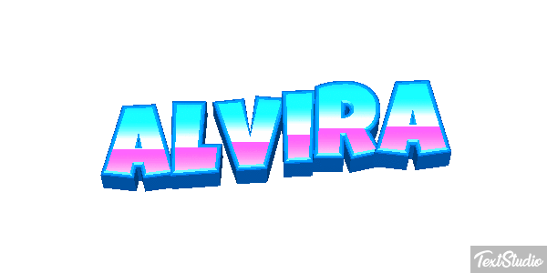 Alvira Tekst effect