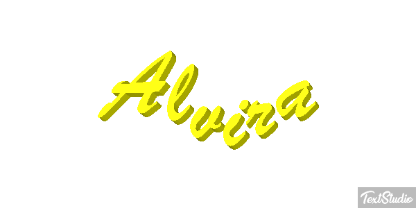 Alvira Tekst effect
