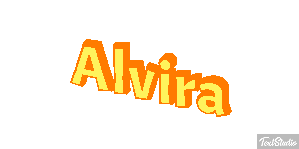 Alvira Tekst effect