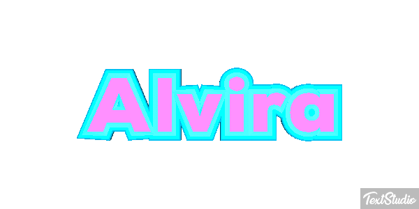 Alvira Tekst effect