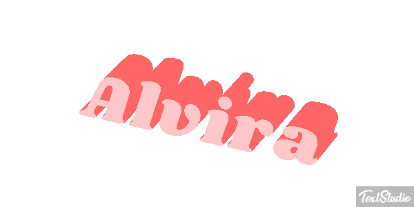 Alvira Tekst effect