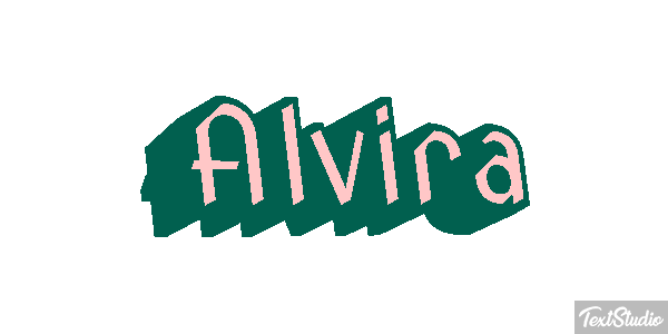 Alvira Tekst effect