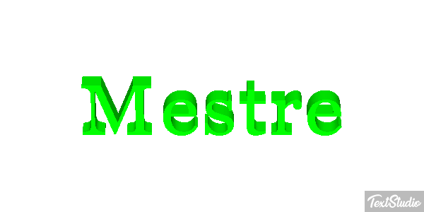 Mestre Texteffekt