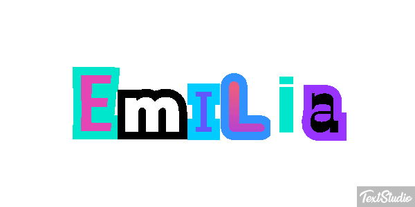 Emilia Tekst effect